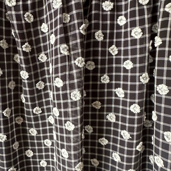 Calvin Klein Dot Chiffon Maxi Dress - Picture 6 of 7